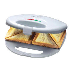 Appareil à sandwichs Clatronic ST 3477 - Blanc-Inox