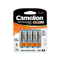 Camelion Pack de 4 piles AA Mignon 2300mAH