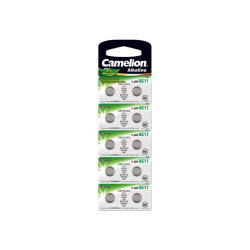Pack de 10 piles Camelion Alcaline AG11 0% Mercury/Hg