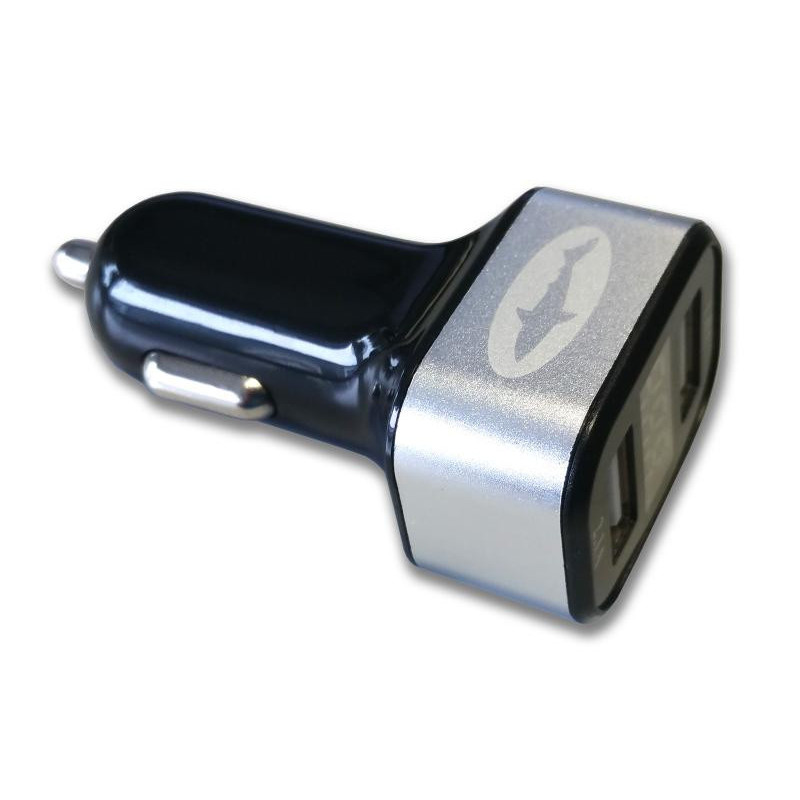Double chargeur USB Reekin VOITURE 3.1A (Avec affichage des ampères) Double chargeur USB Reekin VOITURE 3.1A (Avec affichage des ampères)