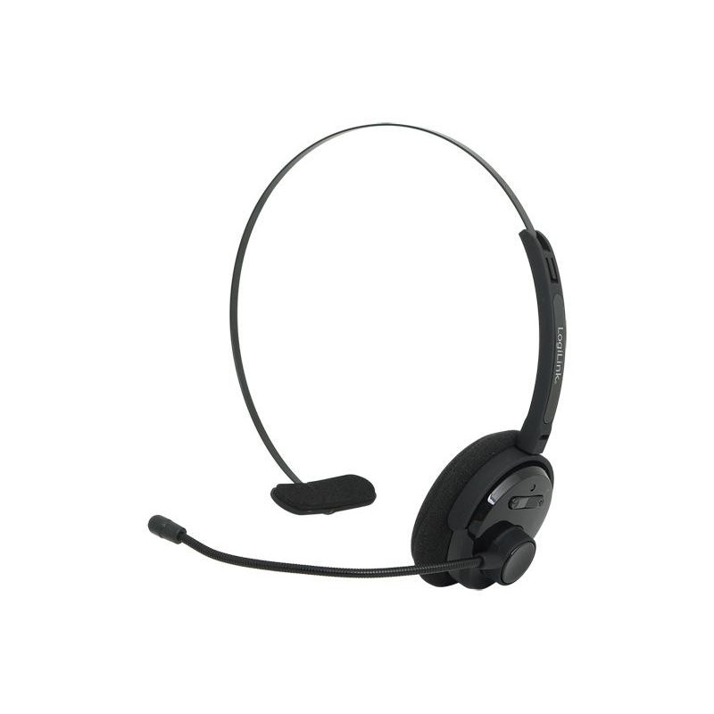Casque LogiLink Bluetooth mono (BT0027) - Noir