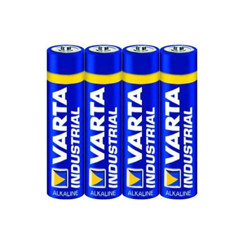Varta Pack de 4 piles industrielles LR03 Micro AAA