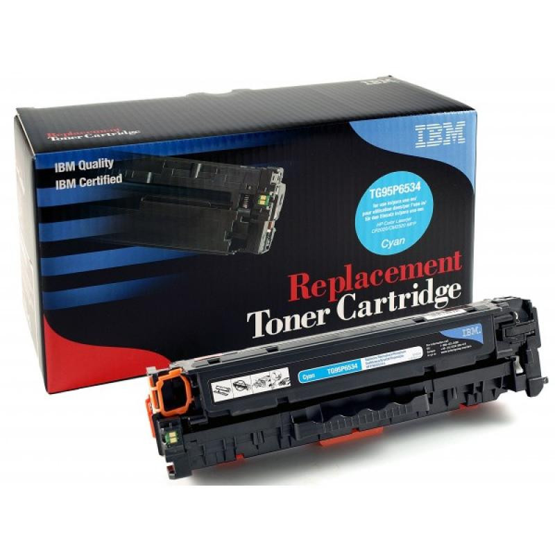 Cartouche de toner IBM HP CC531A 95P6534 Cyan Cartouche de toner IBM HP CC531A 95P6534 Cyan