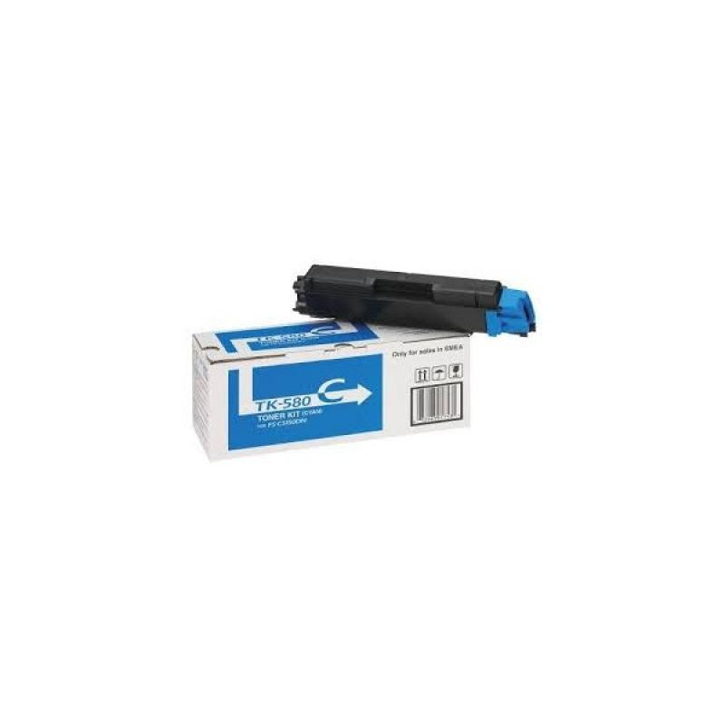 Cartouche de toner Kyocera - TK580C - 1T02KTCNL0 Cyan Cartouche de toner Kyocera - TK580C - 1T02KTCNL0 Cyan