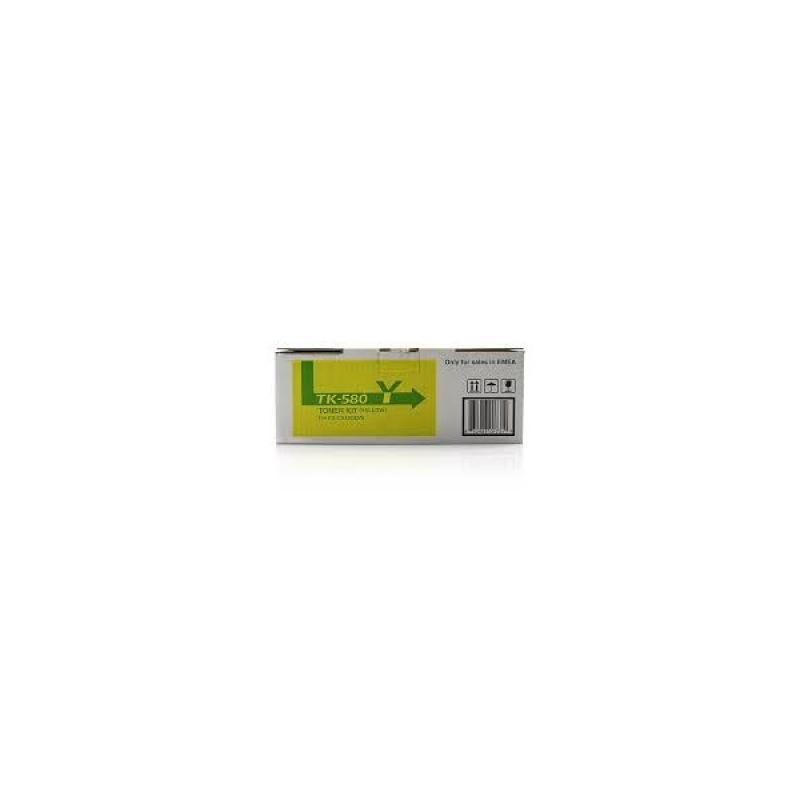 Cartouche de toner Kyocera - TK580Y - 1T02KTANL0 Jaune Cartouche de toner Kyocera - TK580Y - 1T02KTANL0 Jaune