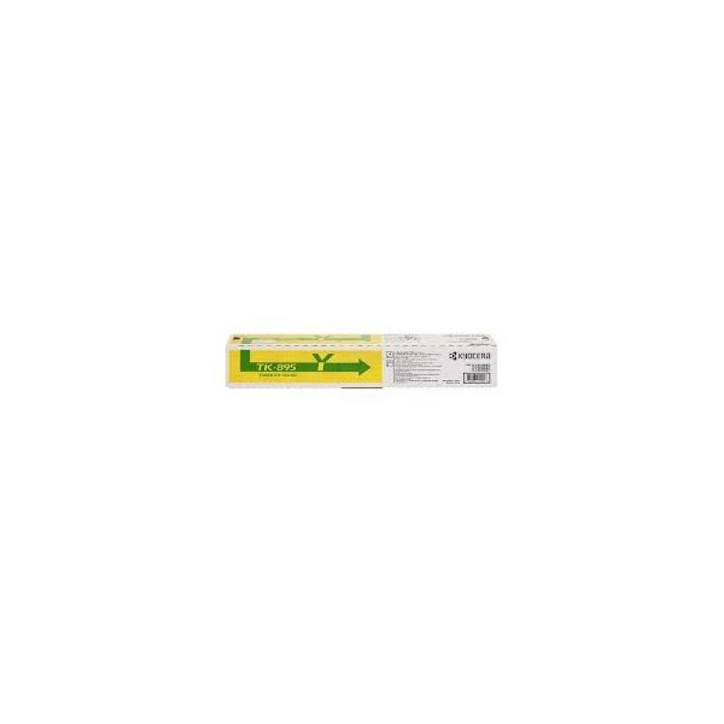 Cartouche de toner Kyocera - TK895Y - 1T02K0ANL0 Jaune