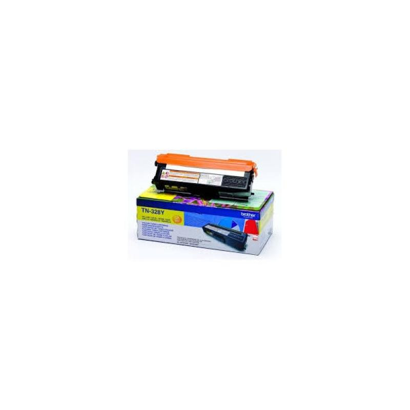 Cartouche de toner Brother - TN328Y - Jaune