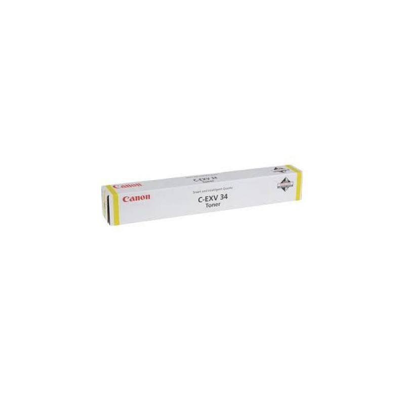 Cartouche de toner Canon - C-EXV 34 - 3785B002 Jaune Cartouche de toner Canon - C-EXV 34 - 3785B002 Jaune
