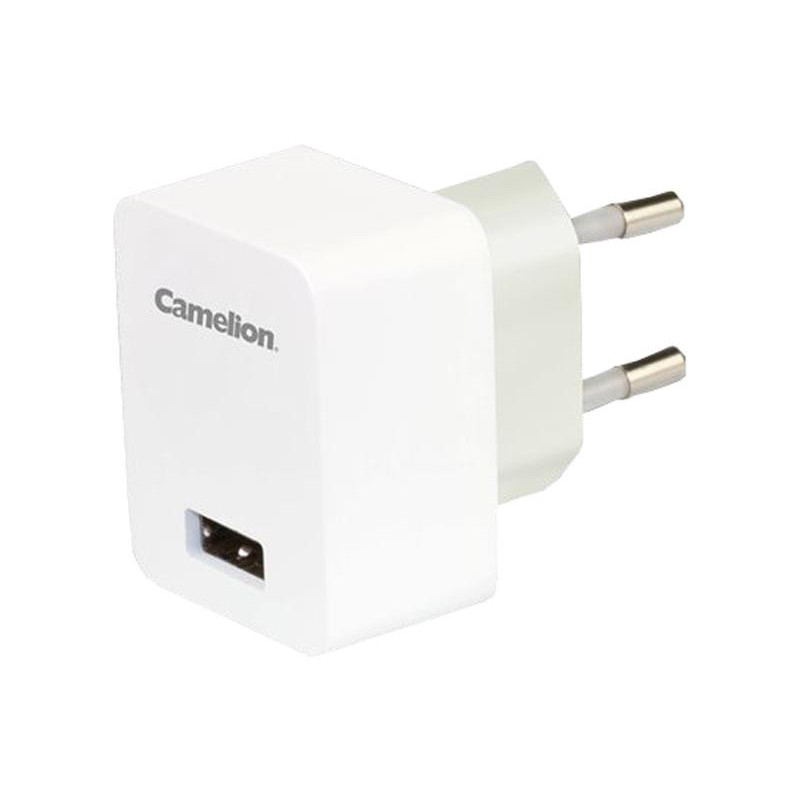 Adaptateur secteur USB Camelion (AD568-DB) - Blanc Adaptateur secteur USB Camelion (AD568-DB) - Blanc