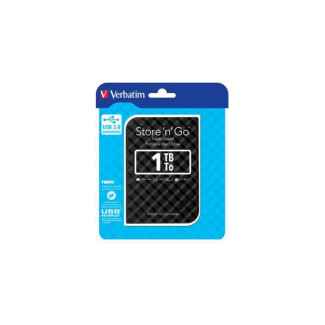 HDD 6.35cm (2.5) USB3 1To Verbatim Store n Go GEN2 Noir 53197