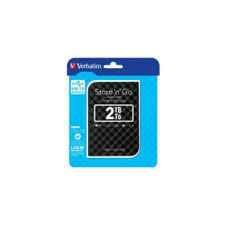 HDD 6.35cm (2.5) USB3 2To Verbatim Store n Go GEN2 black 53195
