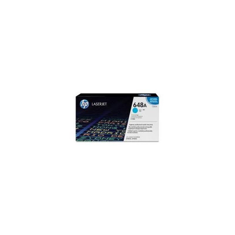 Cartouche de toner HP - 648A - CE261A - Cyan