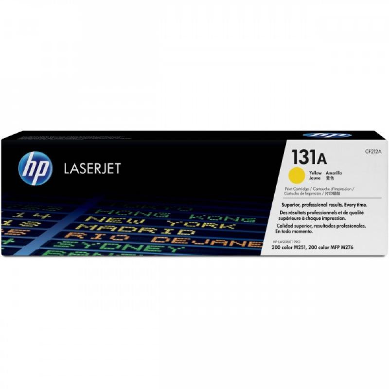 Cartouche de toner HP - 131A - CF212A Jaune Cartouche de toner HP - 131A - CF212A Jaune