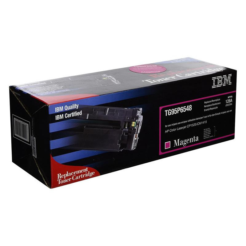 Cartouche de toner IBM HP CE323A 95P6548 Magenta Cartouche de toner IBM HP CE323A 95P6548 Magenta