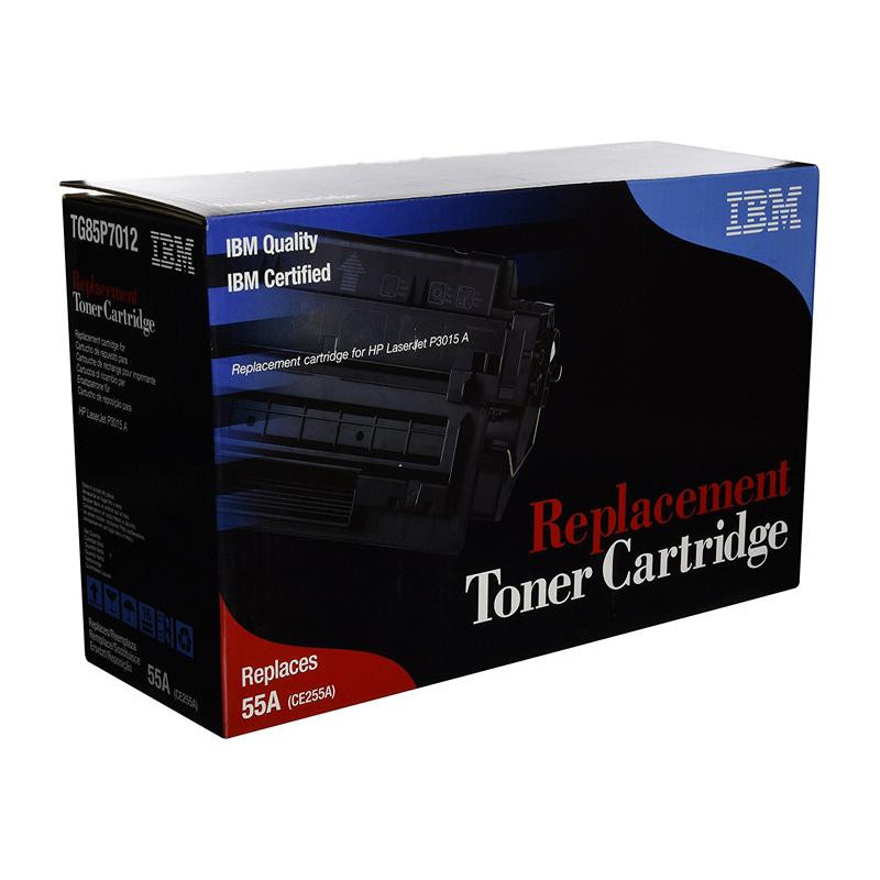 Cartouche de toner IBM HP CE255A 85P7012 Noir Cartouche de toner IBM HP CE255A 85P7012 Noir