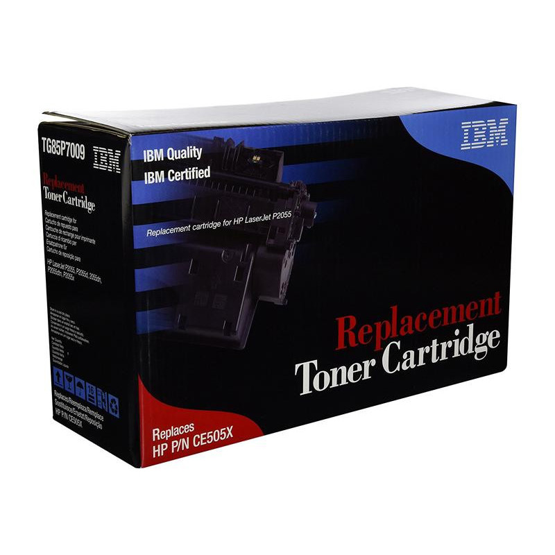 Cartouche de toner IBM HP CE505X 85P7009 Noir Cartouche de toner IBM HP CE505X 85P7009 Noir
