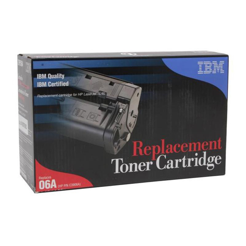 Cartouche de toner IBM HP C3906A 75P5164 Noir