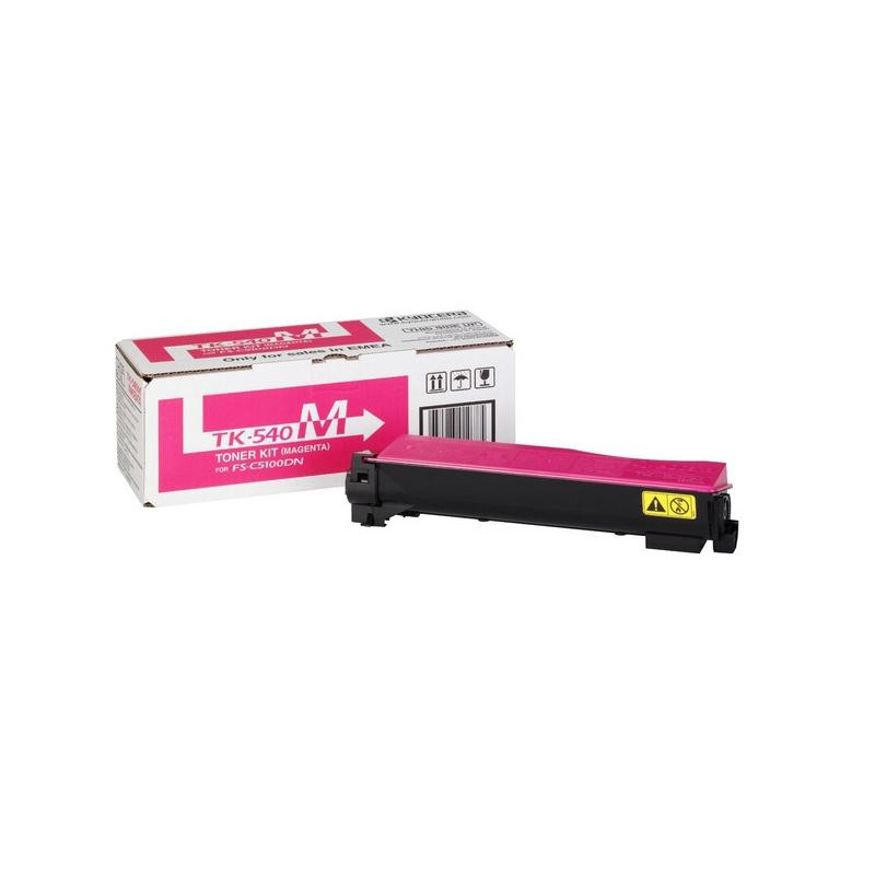 Cartouche de toner Kyocera - TK540M - 1T02HLBEU0 Magenta Cartouche de toner Kyocera - TK540M - 1T02HLBEU0 Magenta