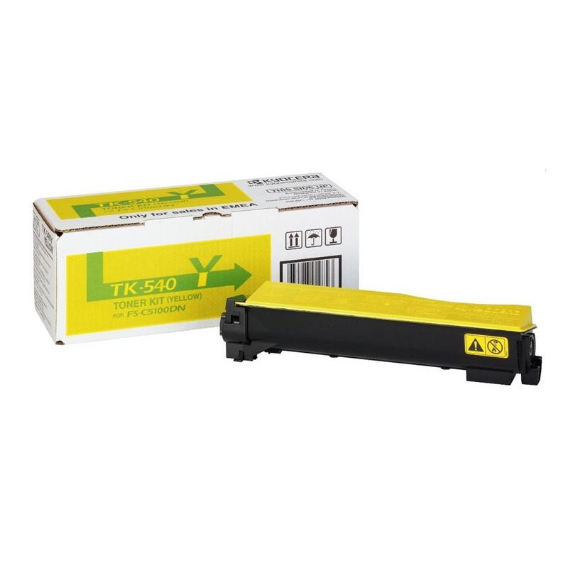 Cartouche de toner Kyocera - TK540Y - 1T02HLAEU0 Jaune