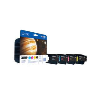 Pack de 4 cartouches d\'encre Brother - Value-Pack - CMYK LC1240VALBPDR