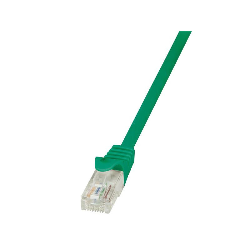 Câble réseau Logilink CAT 5e U-UTP CP1075U (5m vert) Câble réseau Logilink CAT 5e U-UTP CP1075U (5m vert)