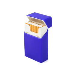 Etui pour cigarettes - En silicone (Bleu)