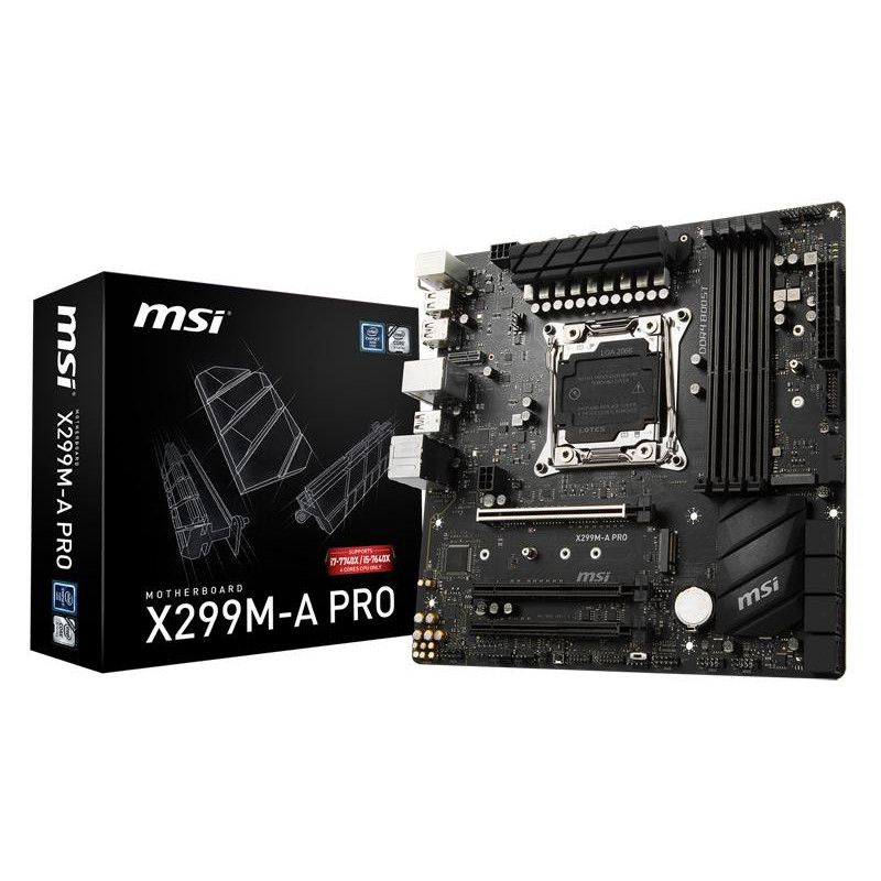 Carte mère MSI X299M-A PRO 7B40-001R