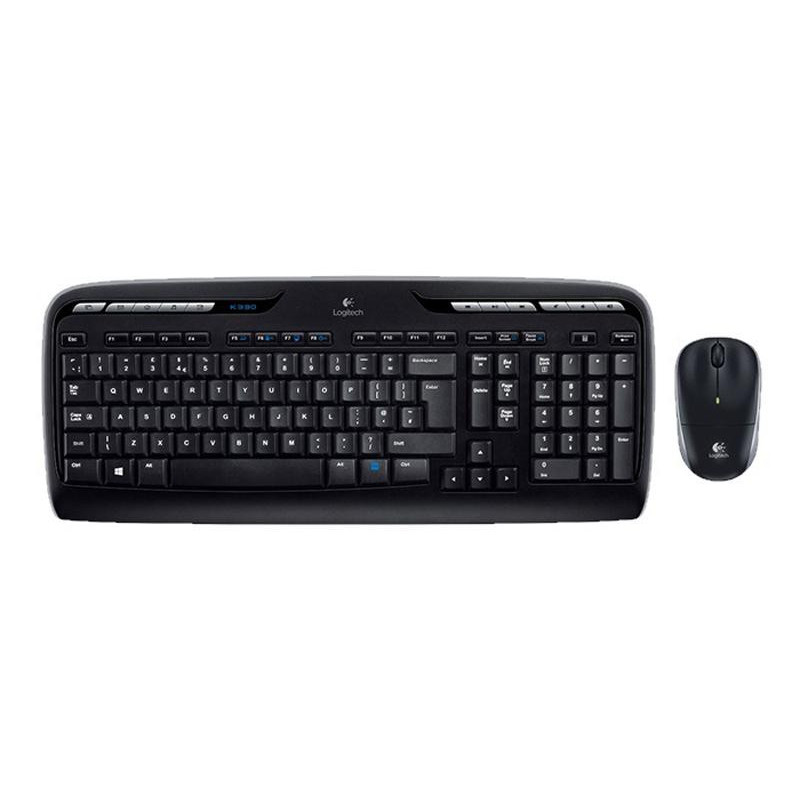 Logitech Clavier QWERTY sans fil Combo MK330 920-008533