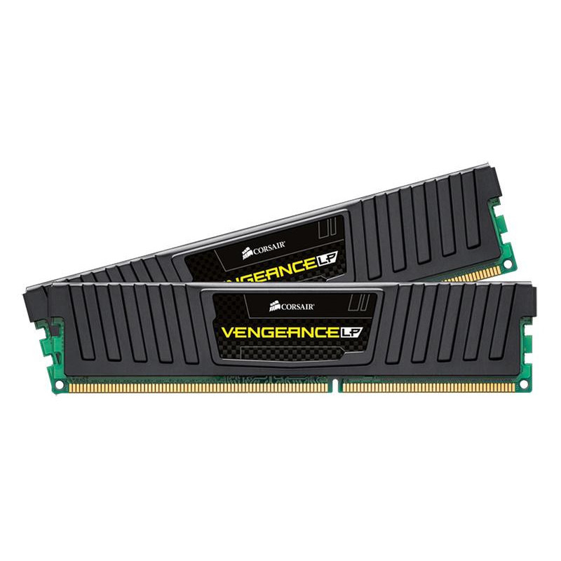 Barette mémoire Corsair Vengeance LP DDR3 1600MHz 16Go (2x 8Go) Noir CML16GX3M2A1600C10 Barette mémoire Corsair Vengeance LP DDR3 1600MHz 16Go (2x 8Go) Noir CML16GX3M2A1600C10