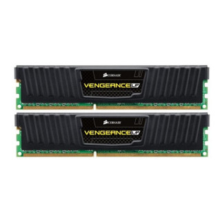 Barette mémoire Corsair Vengeance LP DDR3 1600MHz 8Go (2x 4Go) Black CML8GX3M2A1600C9