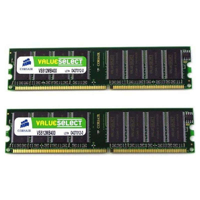 Barette mémoire Corsair ValueSelect DDR3 1600MHz 8Go (2x 4Go) CMV8GX3M2A1600C11