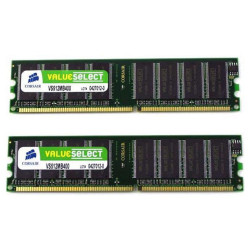 Barette mémoire Corsair ValueSelect DDR3 1600MHz 8Go (2x 4Go) CMV8GX3M2A1600C11