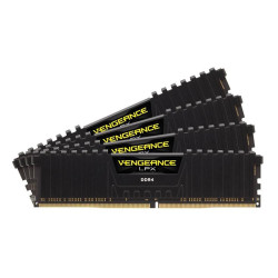 Barrette mémoire Corsair Vengeance LPX DDR4 3000MHz 16Go (4x 4Go) CMK16GX4M4B3000C15