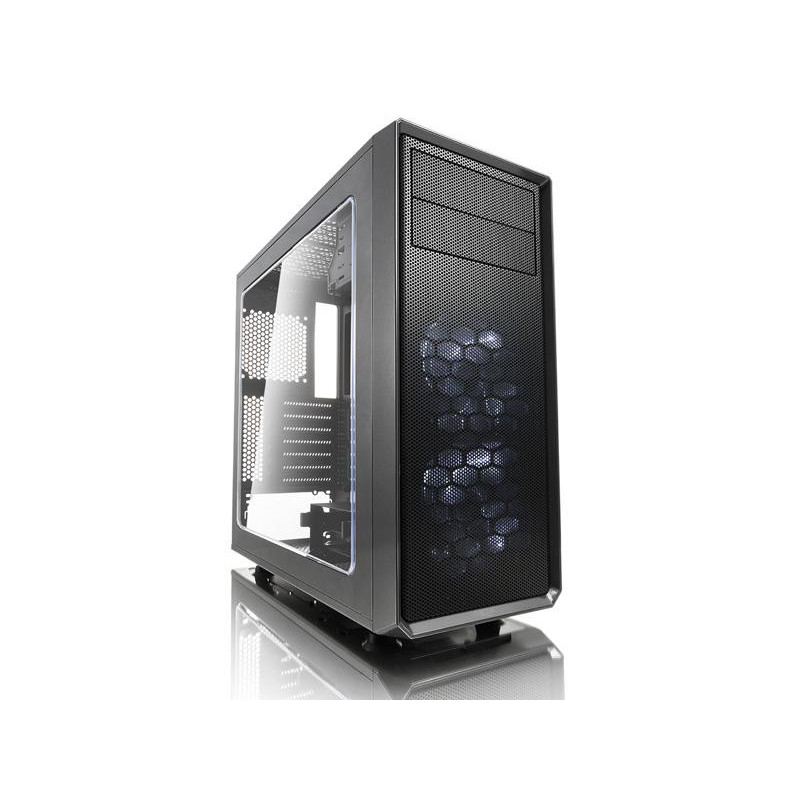 Boitier PC Design Focus G Gris avec un coté transparent FD-CA-FOCUS-GY-W