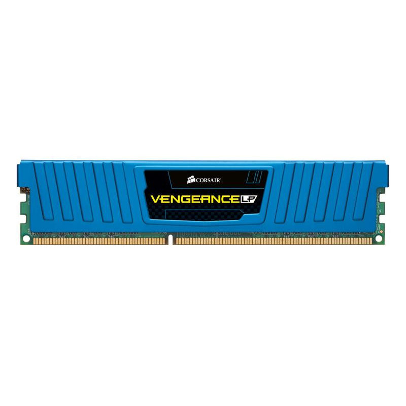 Barrette mémoire Corsair Vengeance LP DDR3 1600MHz 8Go (2x 4Go) Bleu CML8GX3M2A1600C9B