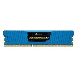Barrette mémoire Corsair Vengeance LP DDR3 1600MHz 8Go (2x 4Go) Bleu CML8GX3M2A1600C9B