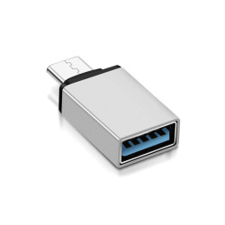 Reekin Adaptateur USB-C - USB 3.0 (Argenté)