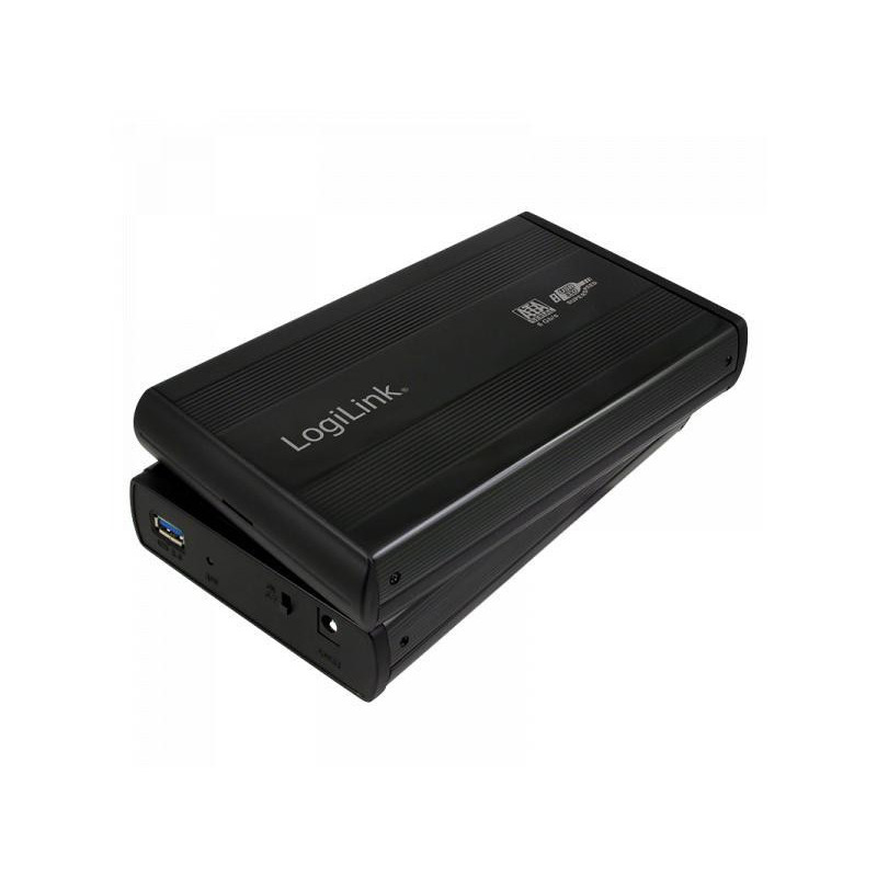 Boitier Logilink pour disque dur de 3.5. S-ATA. USB 3.0. Alu. Noir (UA0107 Boitier Logilink pour disque dur de 3.5. S-ATA. USB 3.0. Alu. Noir (UA0107