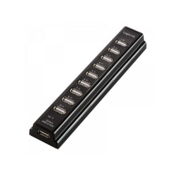 HUB USB 2.0 Logilink 10 Ports avec alimentation (UA0096)