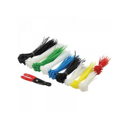 Set de 600 colliers de serrage Logilink. avec pince à dénuder (KAB0019