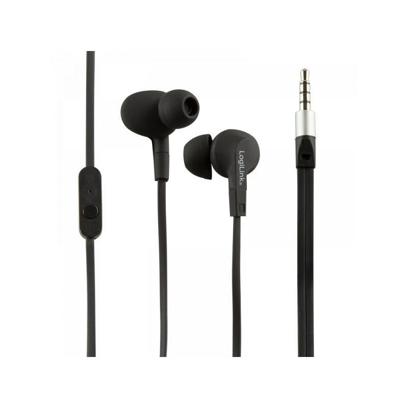 Logilink Écouteurs (IPX6) intra-auriculaires stéréo étanche. noir (HS0042) Logilink Écouteurs (IPX6) intra-auriculaires stéréo étanche. noir (HS0042)