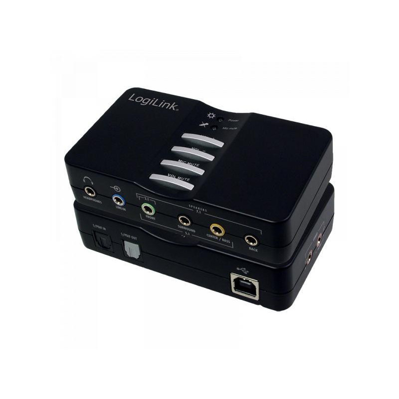 Carte son Logilink USB 7.1 8 canaux (UA0099) Carte son Logilink USB 7.1 8 canaux (UA0099)
