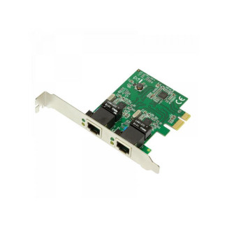 Carte réseau PCI Express 2 ports Gigabit LAN Logilink (PC0075)