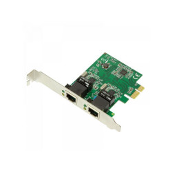 Carte réseau PCI Express 2 ports Gigabit LAN Logilink (PC0075)