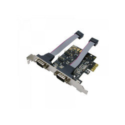 Carte PCI Express 2x ports série Logilink (PC0031)