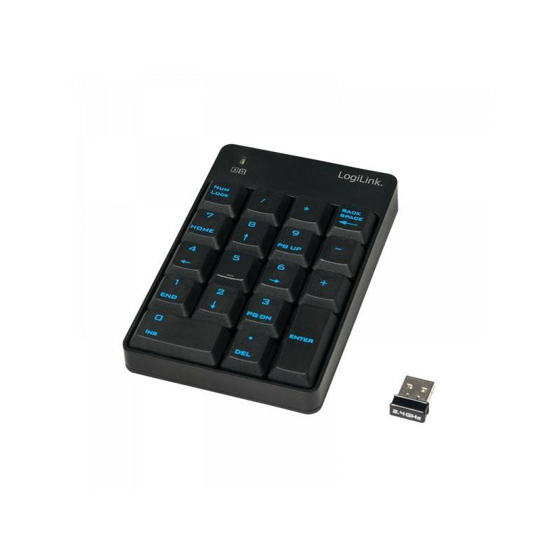 Logilink Pavé numérique sans fil (ID0120) Logilink Pavé numérique sans fil (ID0120)