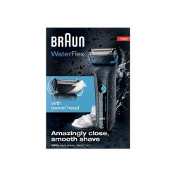 BRAUN Rasoir électrique WaterFlex WF2s (Noir)