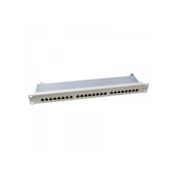 Panneau encastrable Logilink 19 Kat.6 STP 24 Ports. gris (NP0040A)