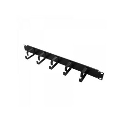 Rail de rangement de câble Logilink 19 1U avec 5 supports OR101B