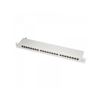 Bloc d\'alimentation Logilink 19-mounting Cat.6A STP 24 ports gris (NP0060)